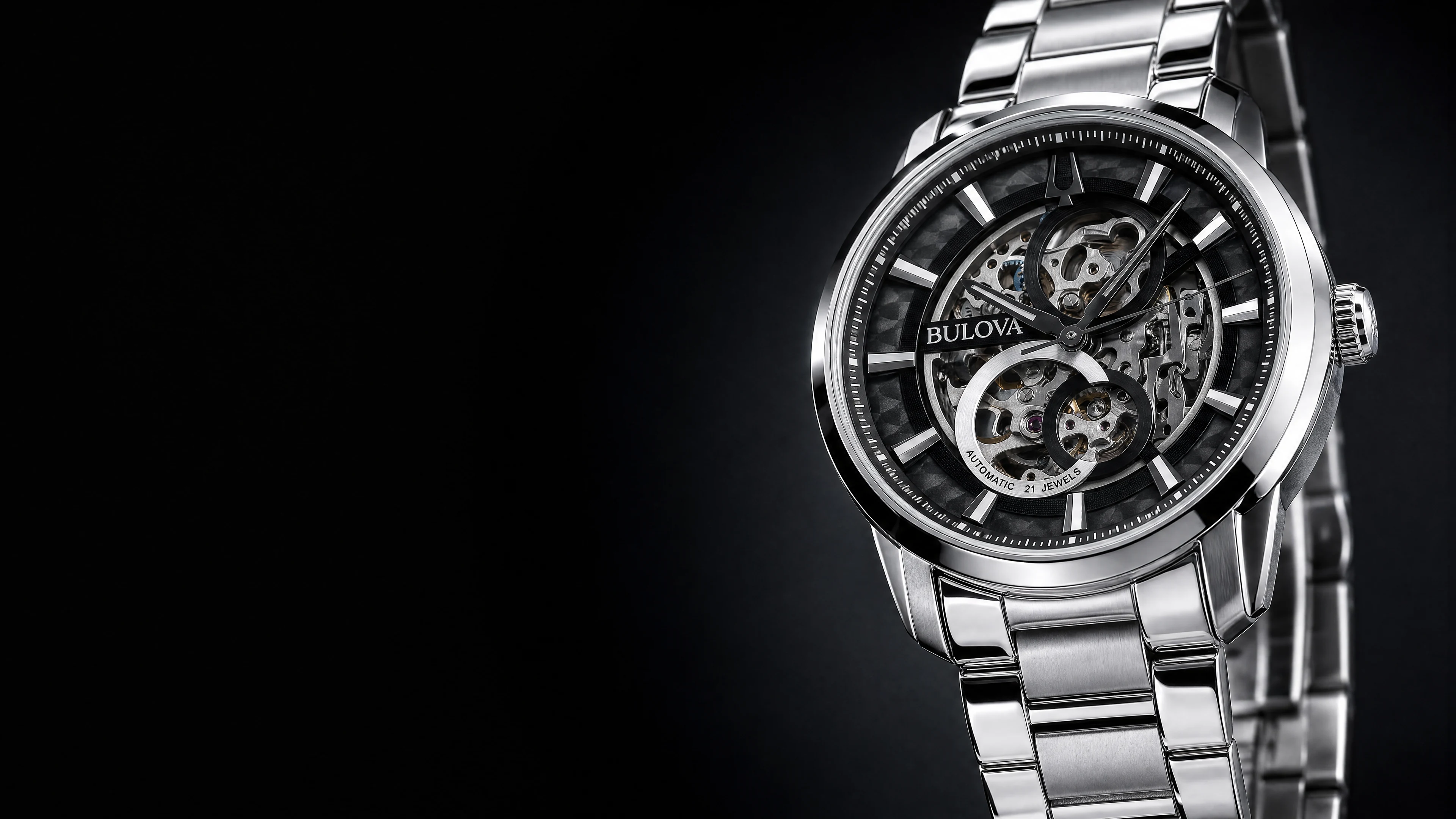 Reloj Bulova automático esqueleto
